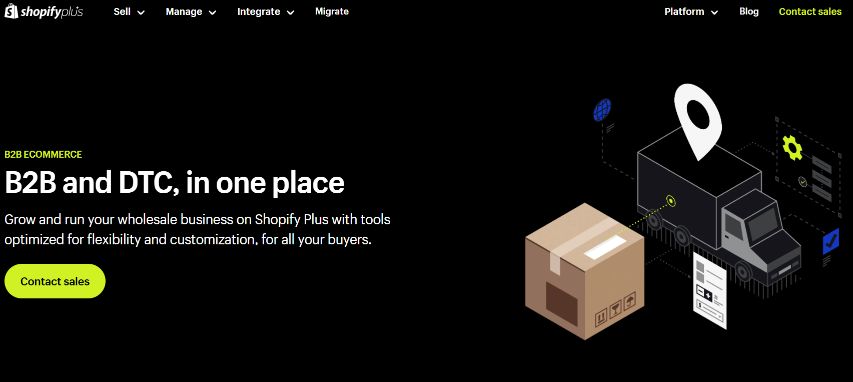 B2B Ecommerce Shopify Plus