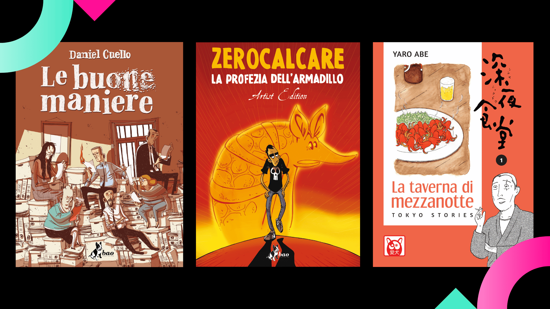 BAO Publishing - Copertine dei suoi fumetti