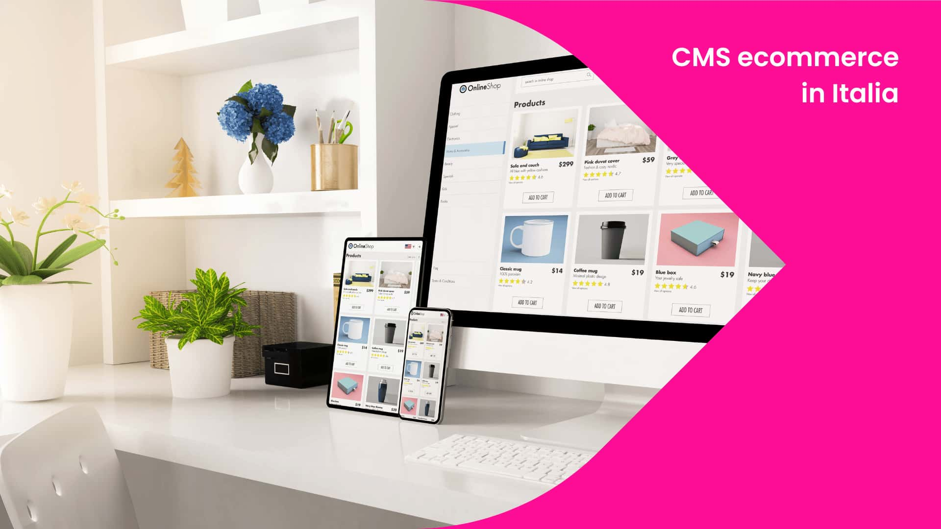 CMS ecommerce italia