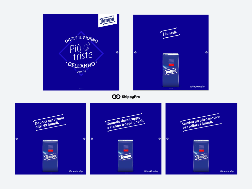 Blue monday marketing tempo