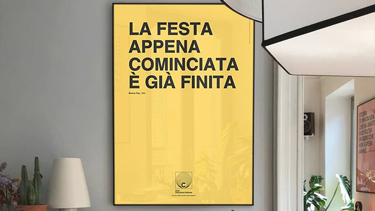 Ciao Discoteca Italiana - Poster