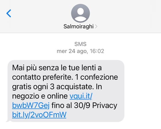 fare sms marketing promozionale