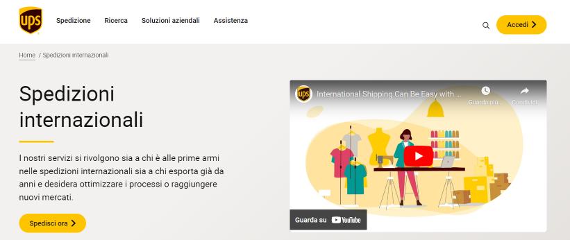 spedire pacchi allestero con corriere