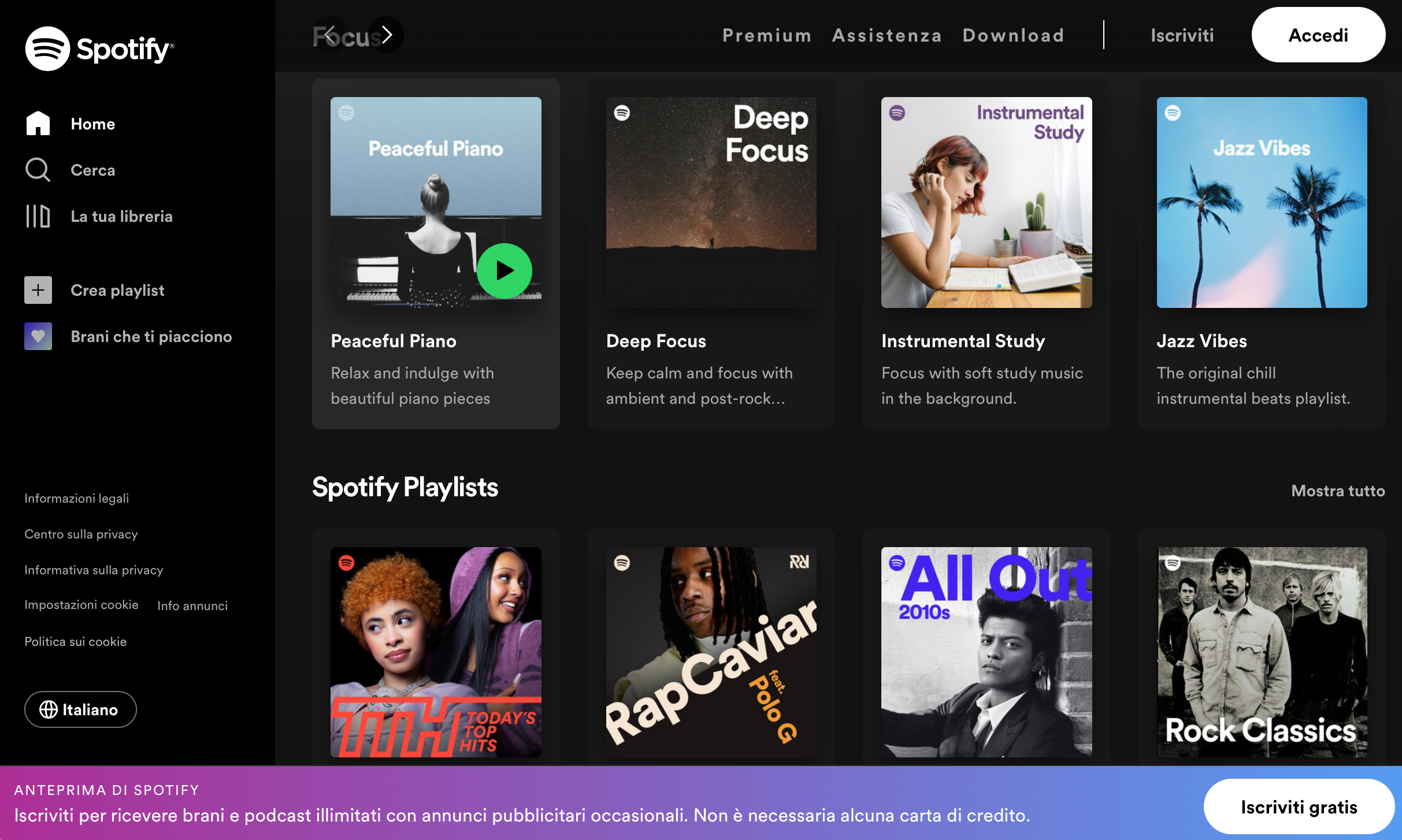 spotify call to action