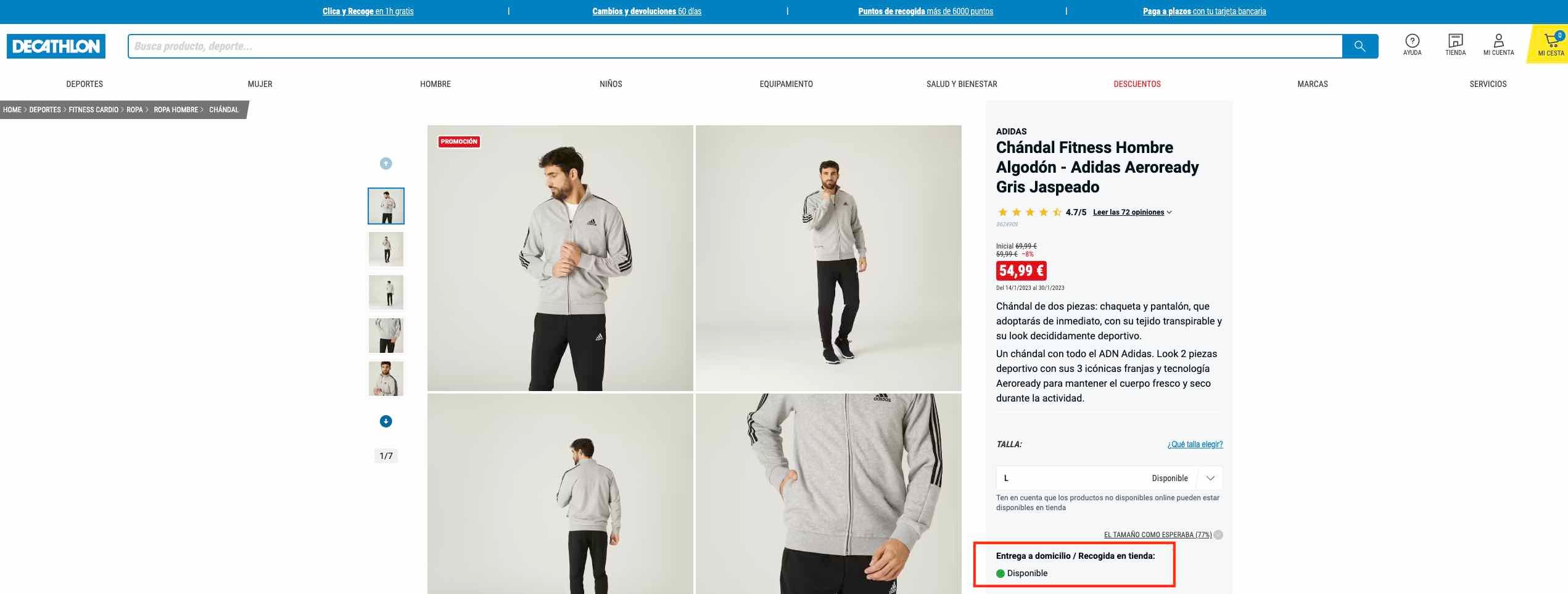 click and collect decathlon