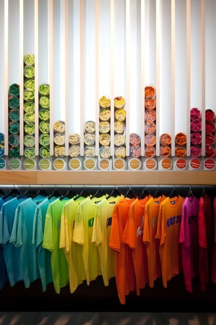 Colore nel visual merchandising