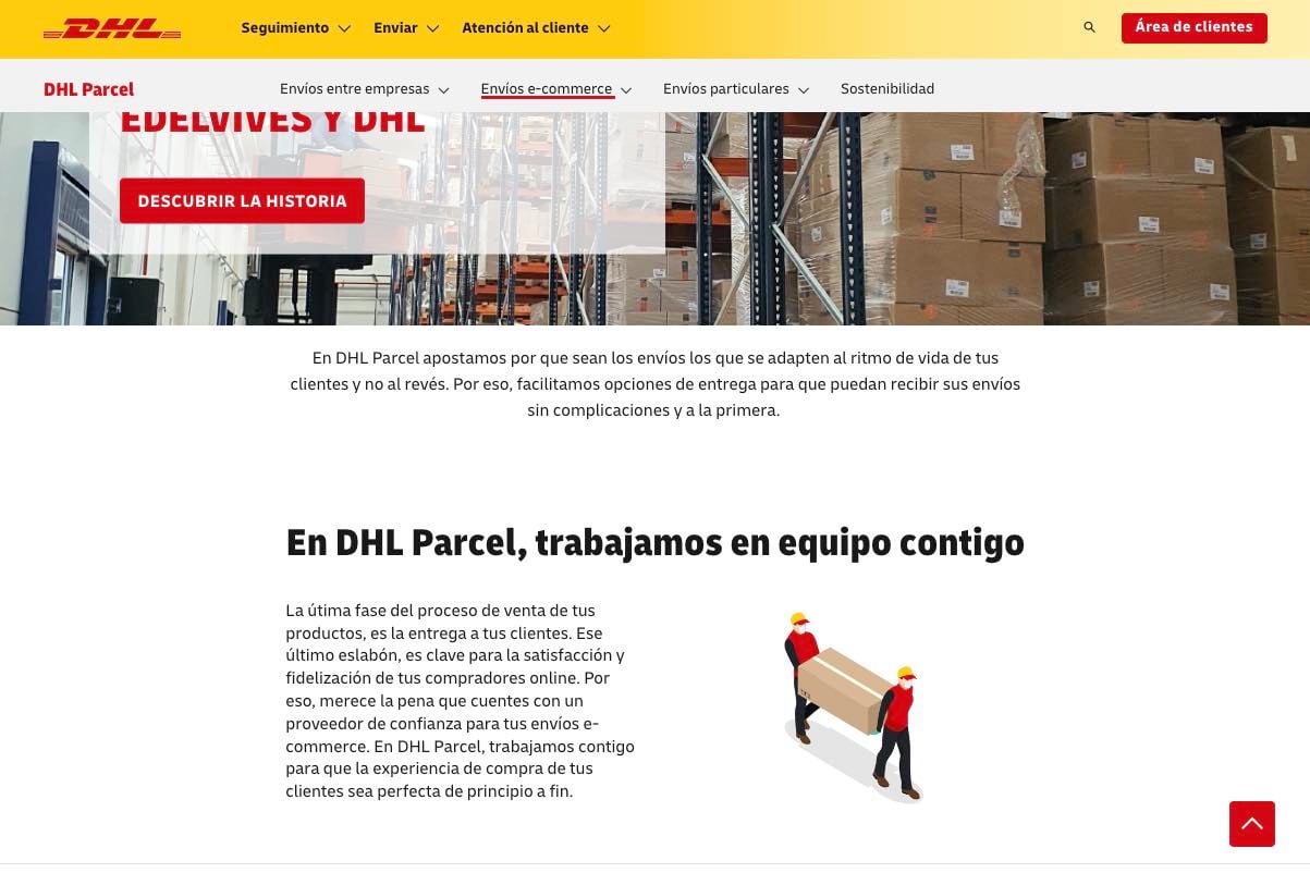 DHL ENVIOS INTERNACIONALES