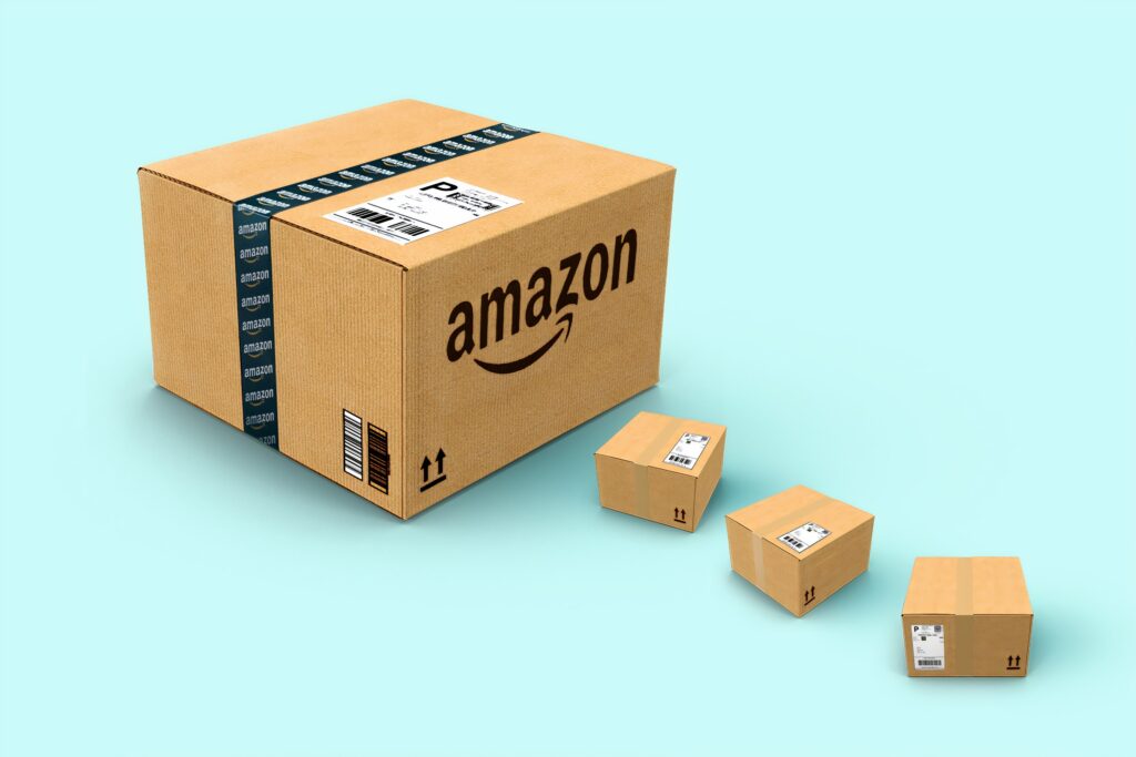 Boîtes en carton Amazon