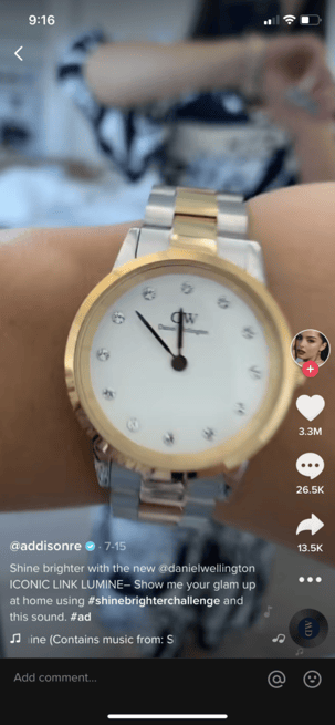 Tik Tok E–commerce
