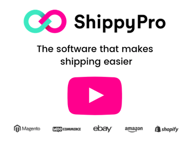 ShippyPro Call to Action to the main landing page: ShippyPro Demo