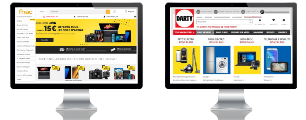 Les Marketplaces Fnac et Darty 