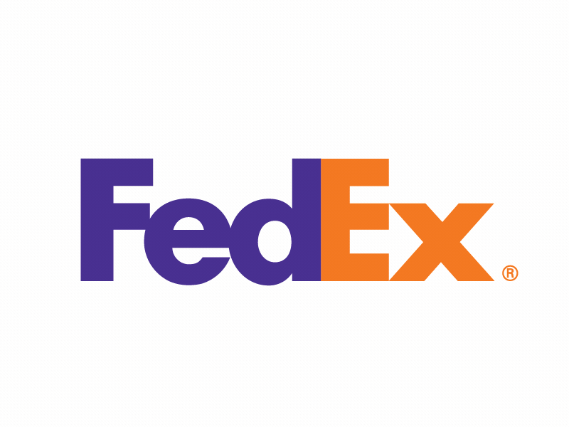 Best european courier: logo FedEx