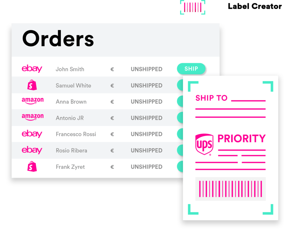 ShippyPro Label Creator - ecommerce shipping labels