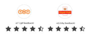TNT vs Royal Mail