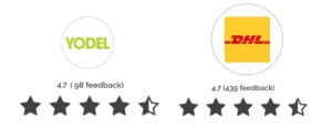 Yodel vs DHL