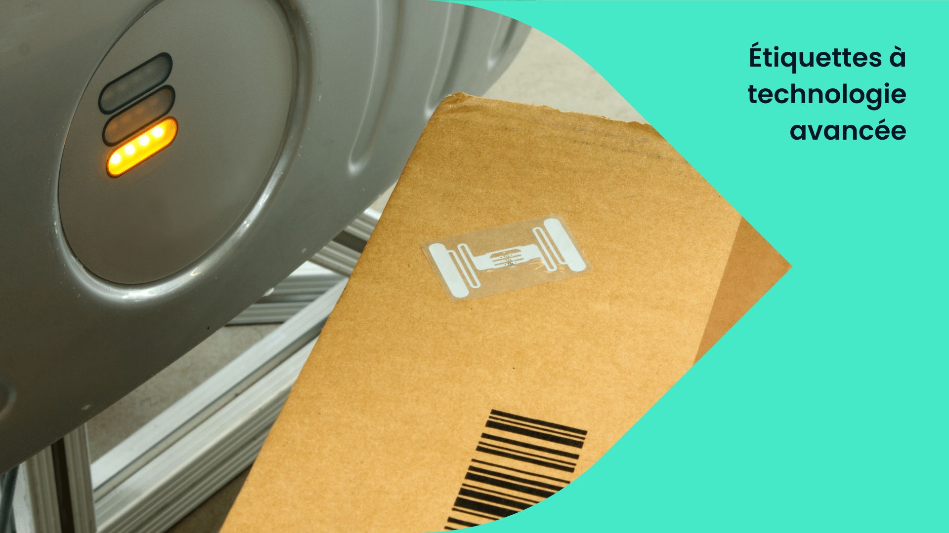 Étiquettes à technologie avancée (RFID, NFC)