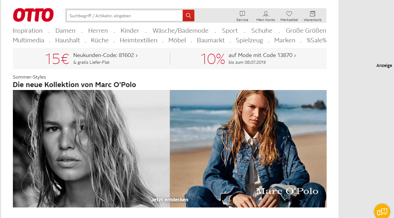 Otto: i migliori marketplace in Germania