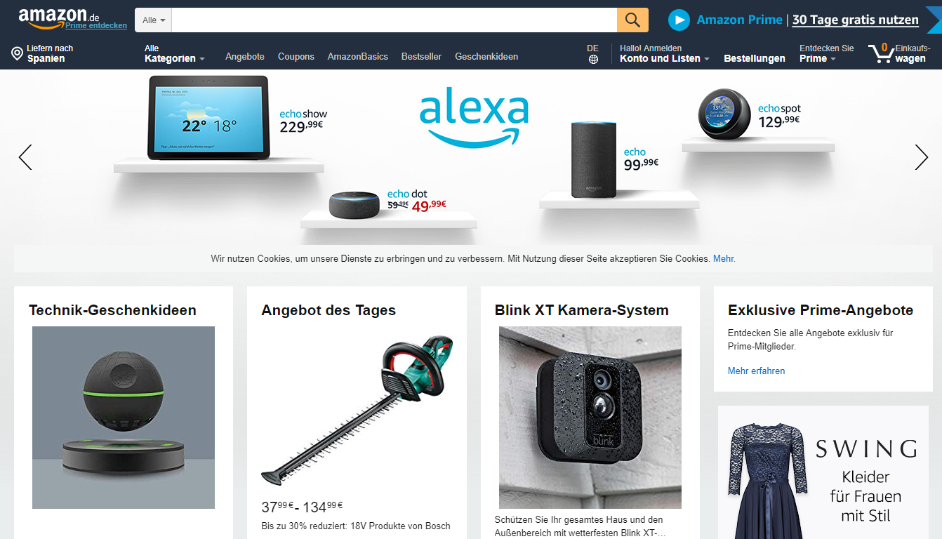 Amazon: uno dei migliori marketplace in Germania