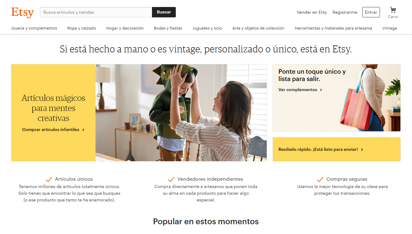 Etsy le meilleur Marketplace pour vendre des objets d'artisanat